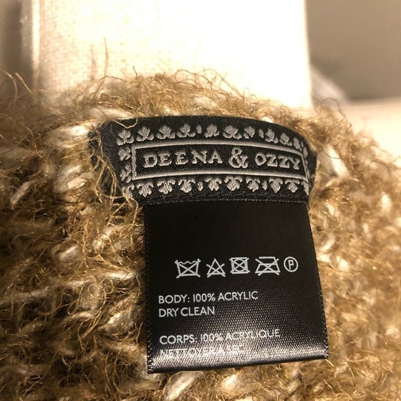 Deena & Ozzy Gold and Silver Infinity Scarf - Picture 3 of 4